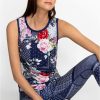 Clothing * | Rose Patch Crossover Tank Multi