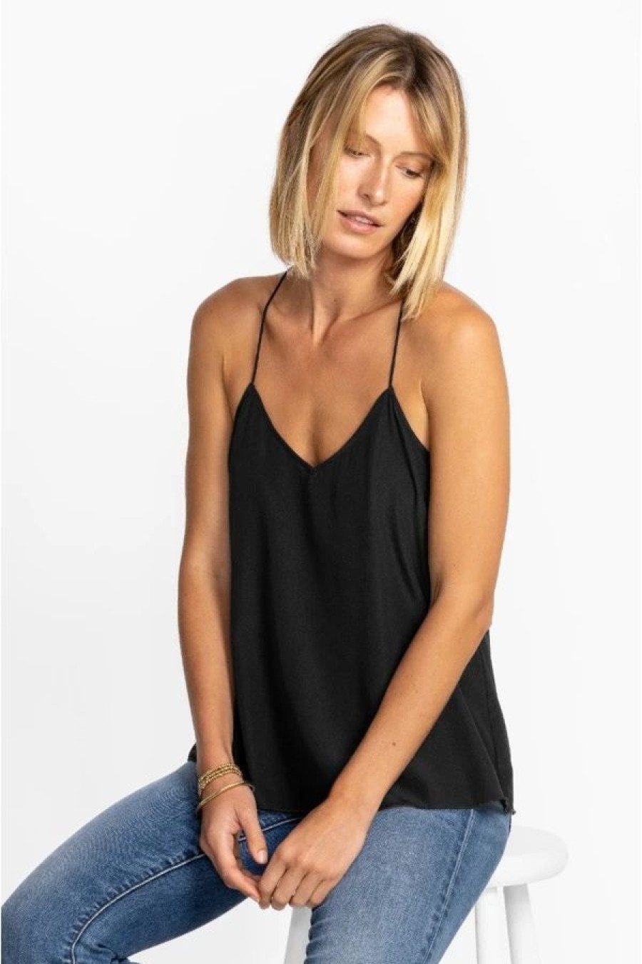 Clothing * | Edie Cami Top Black