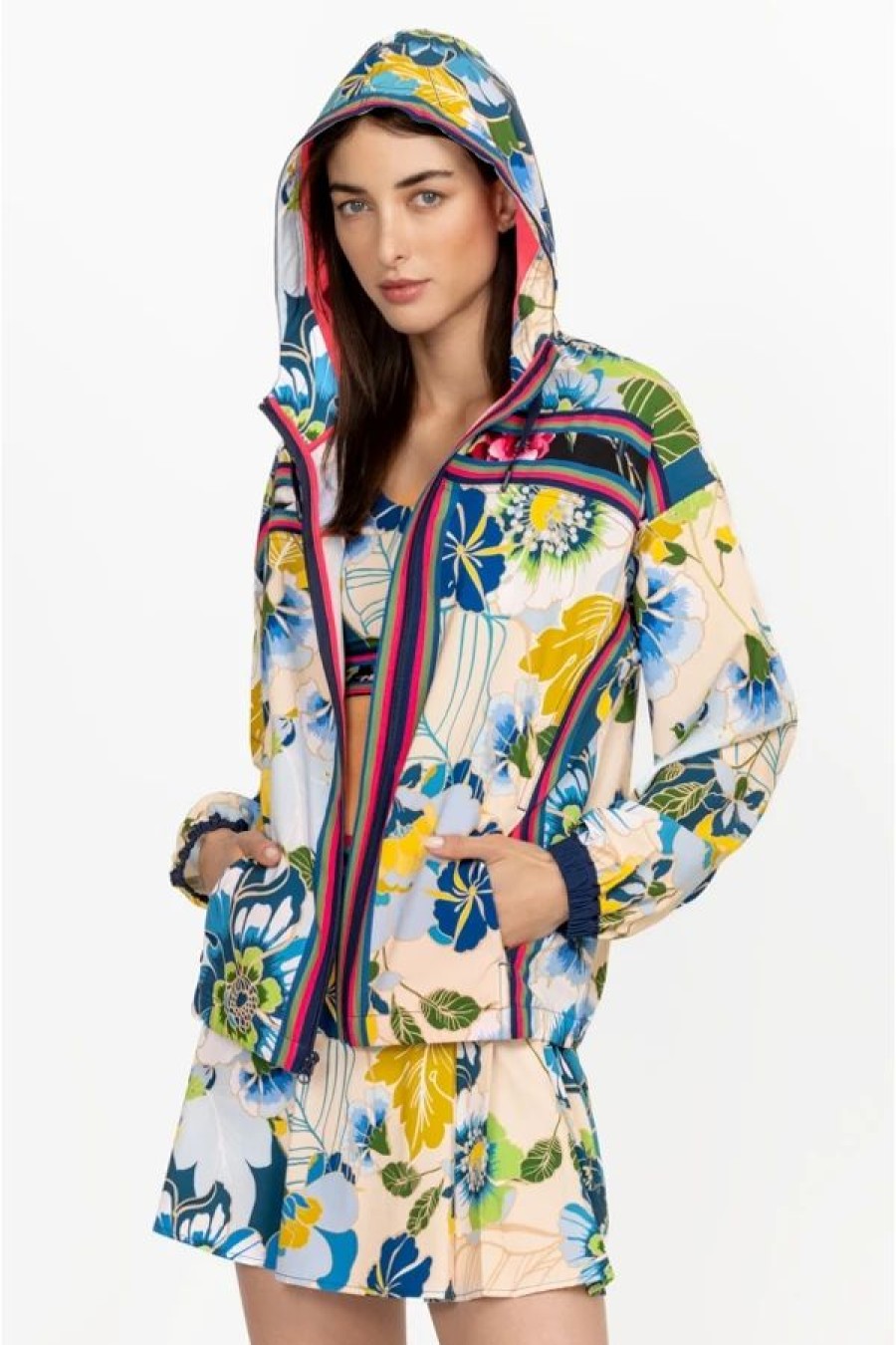 Clothing * | Jenn Full Zip Jacket Multi