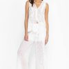 Clothing * | Eleuthera Wrap Pant White