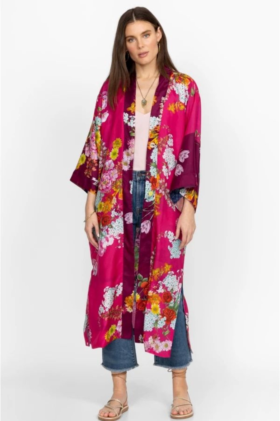 Clothing * | Bouquet Jules Kimono Multi