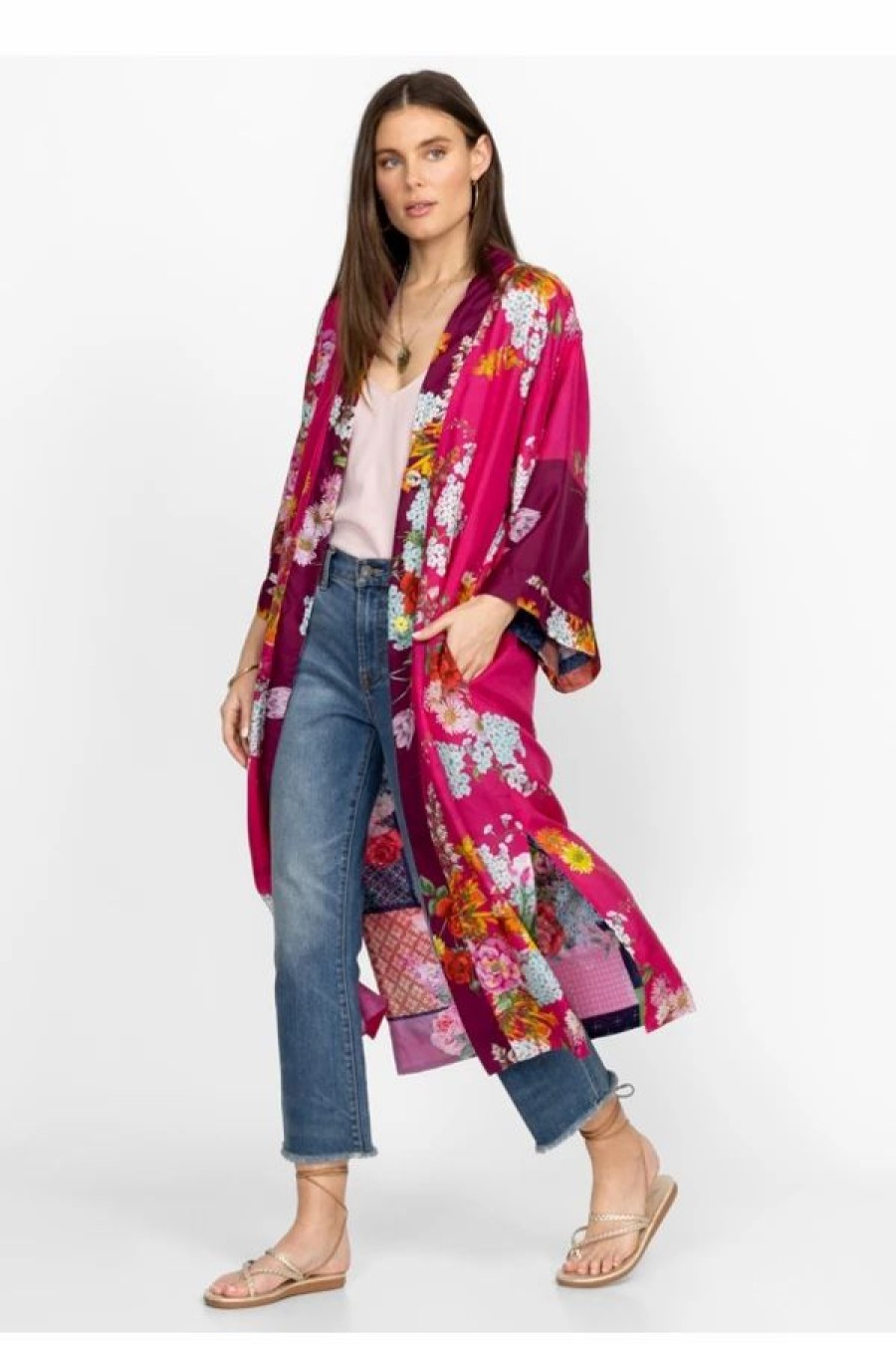 Clothing * | Bouquet Jules Kimono Multi