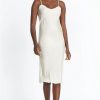 Clothing * | Midi Length Slip Ecru