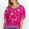 Clothing * | Bellona Blouse-Plus Size Orchid Lei