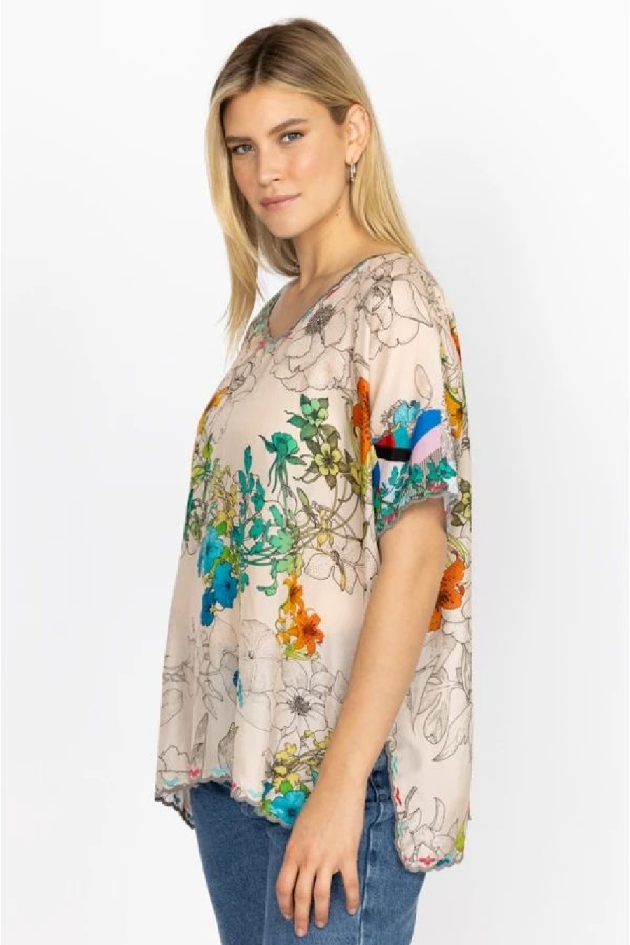 Clothing * | Sequence Halsey Top-Plus Size Multi