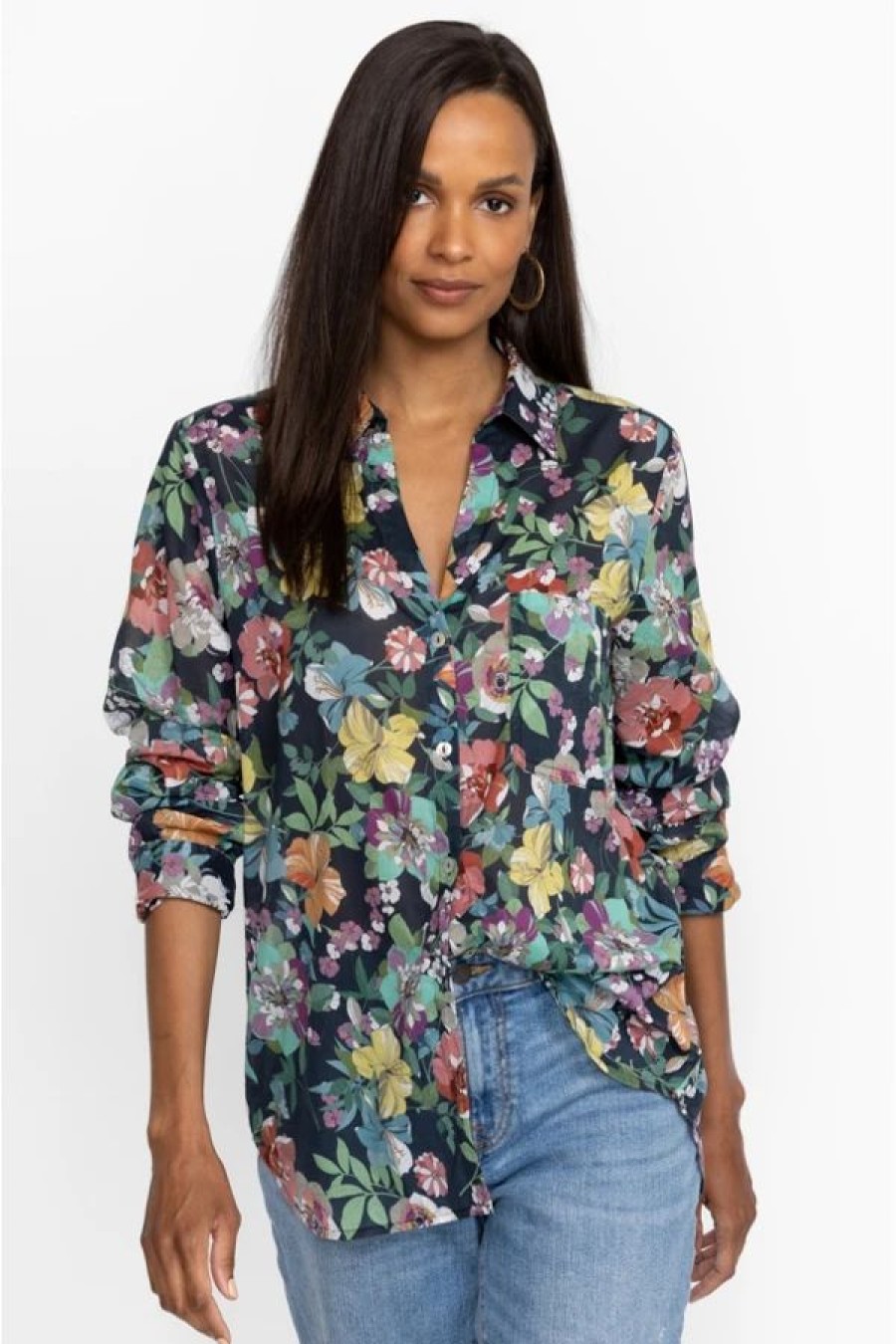 Clothing * | Zahava Relaxed Shirt Multi