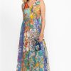 Clothing * | Cherika Natania Dress-Plus Size Multi